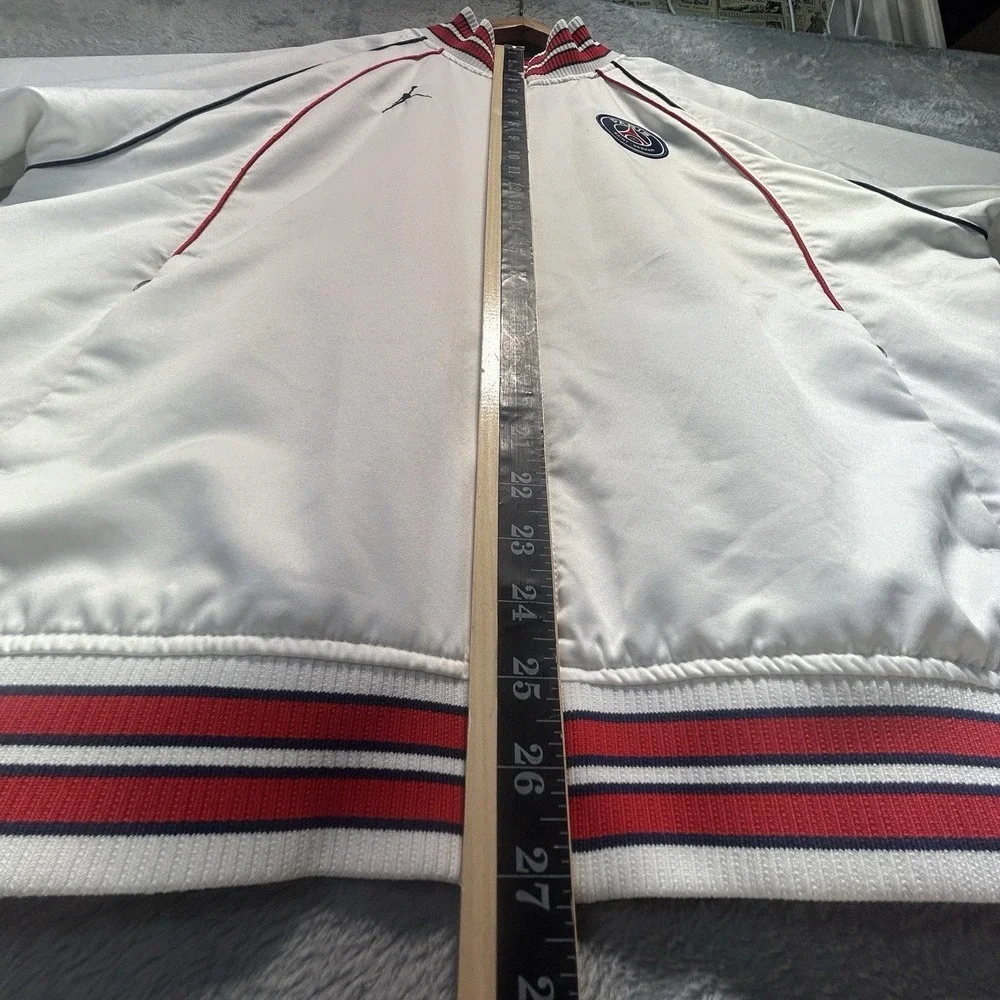 Jordan Nike Paris Saint Germain 2021 Anthem Jacket Men's‎ Large White DB6485-100